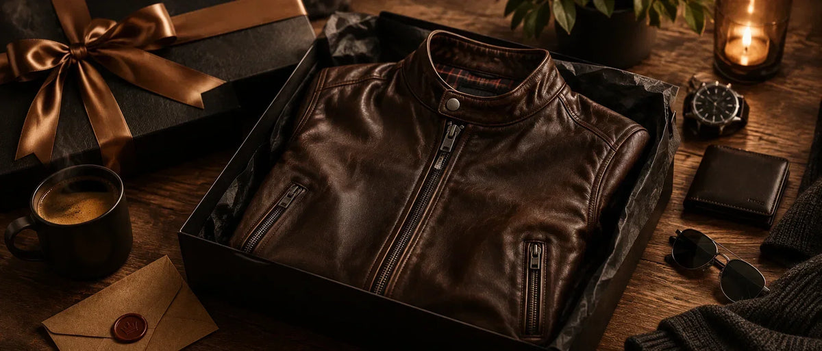 The Best Leather Jacket Gift for Him