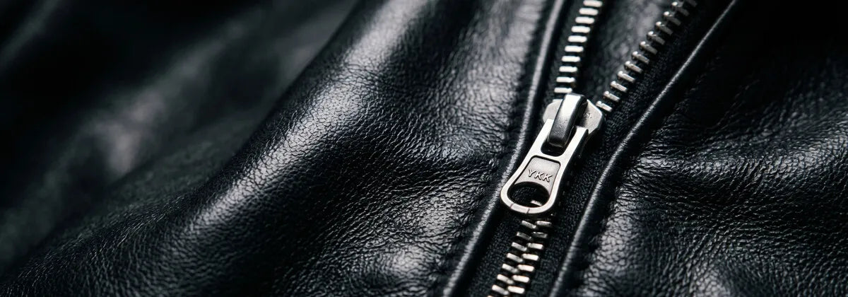 Vestes en Cuir Noir pour Homme