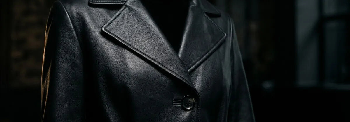 Manteaux en Cuir pour Femme