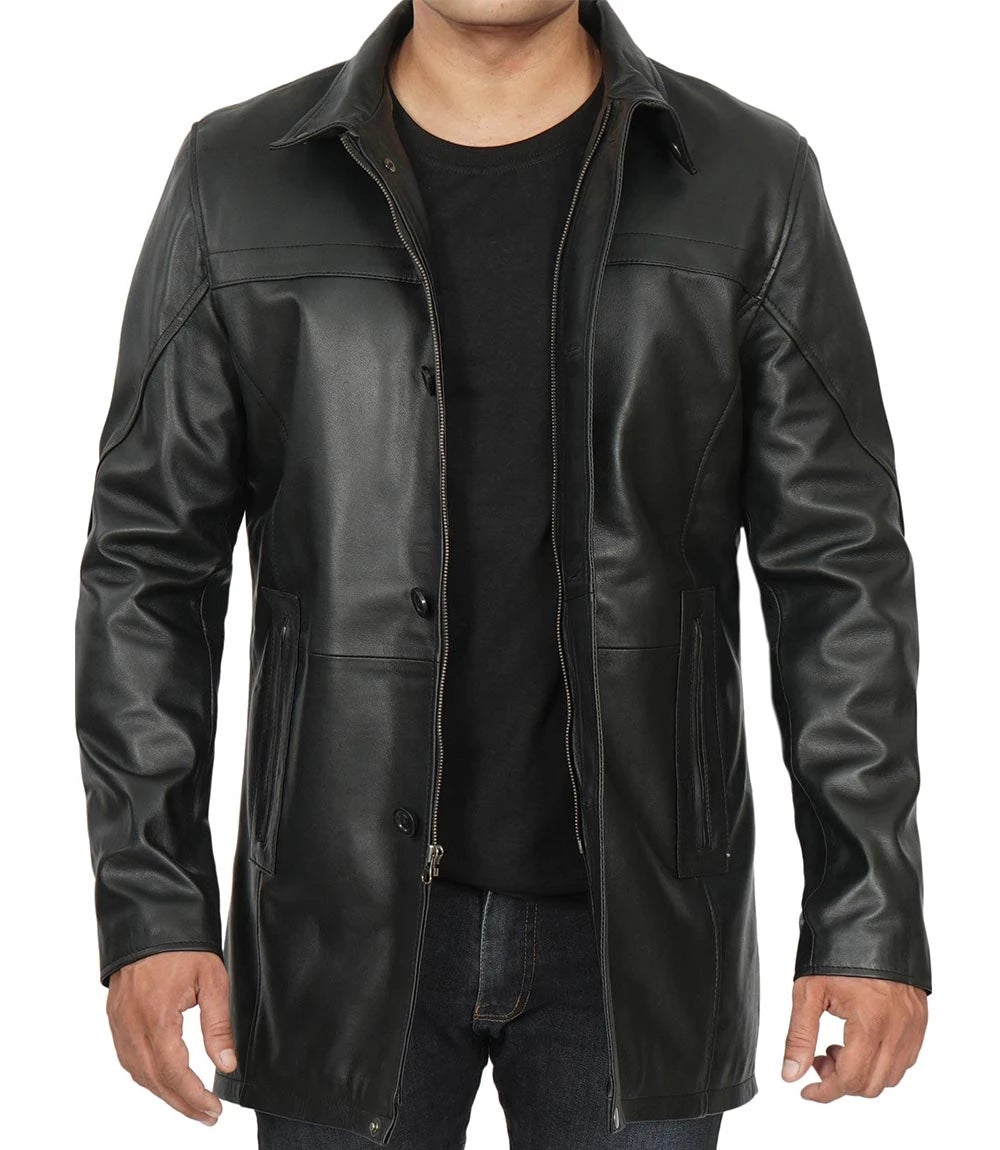 Mens Blazer Black Jacket