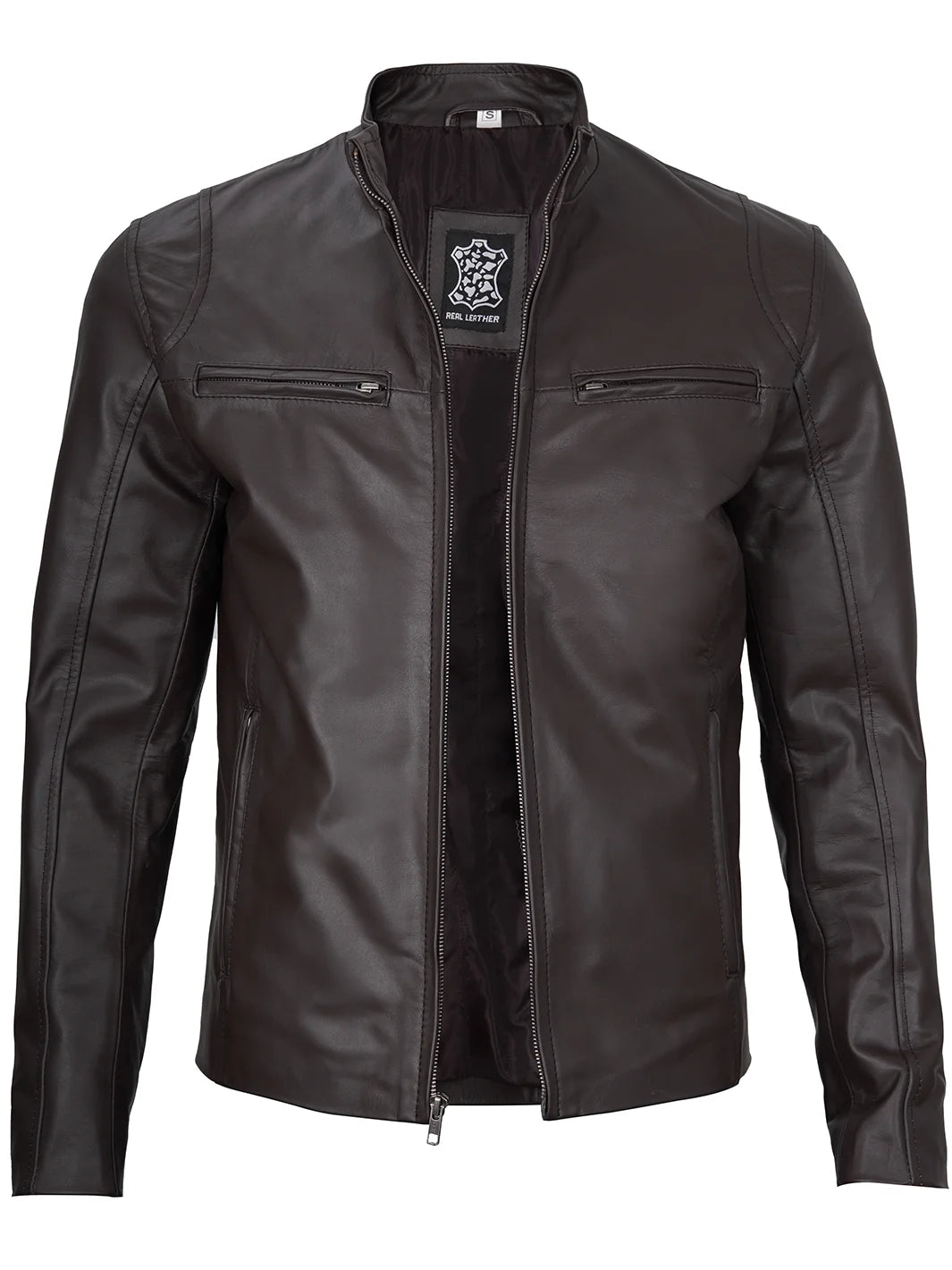 Mens leather jacket