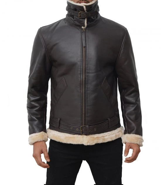 shearling jacket men