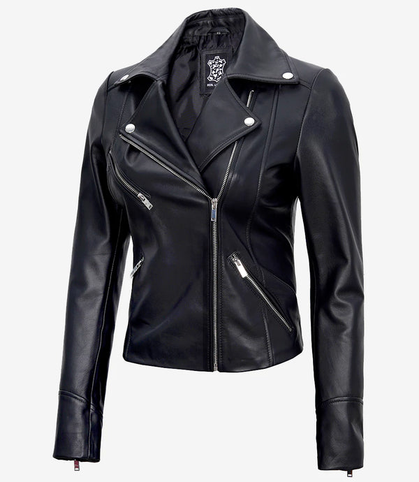 womens black jacket