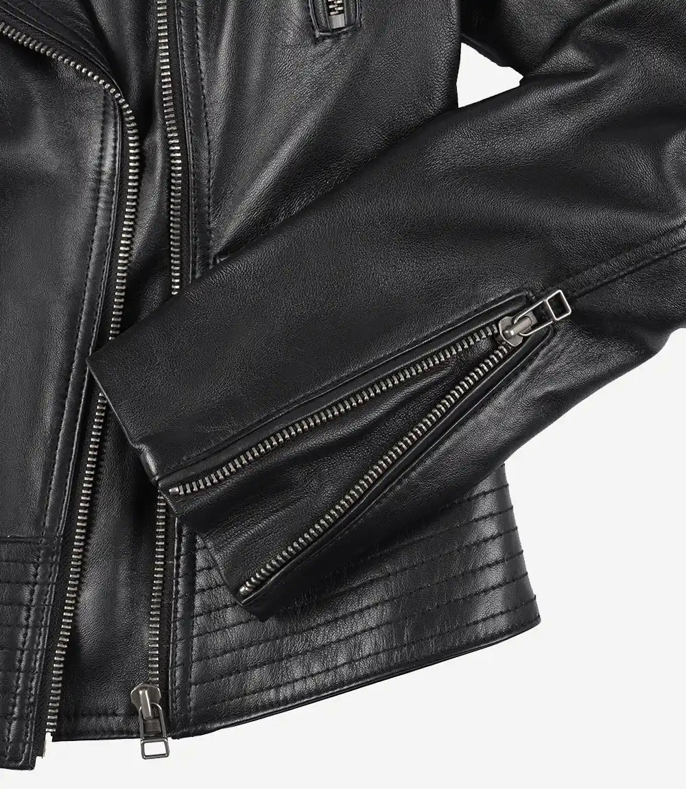 biker leather jacket