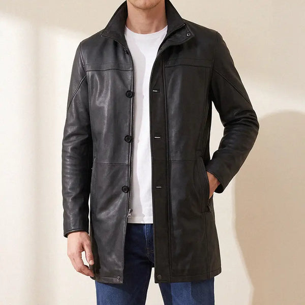 Manteaux en cuir