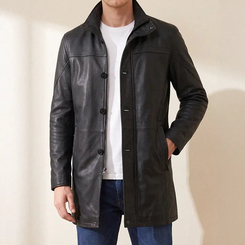 Manteaux en cuir