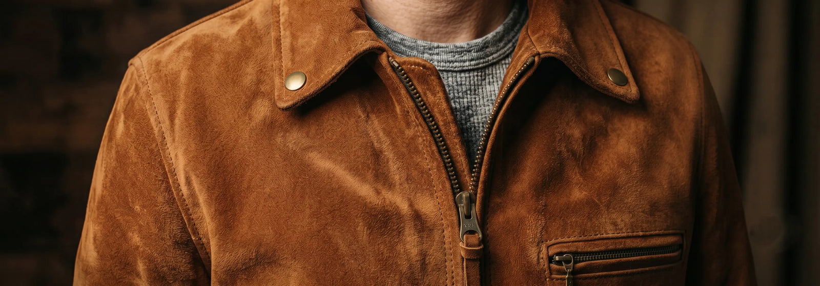 Vestes en daim pour homme – 100 % daim véritable
