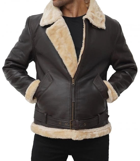 Shearling Leather Jacket