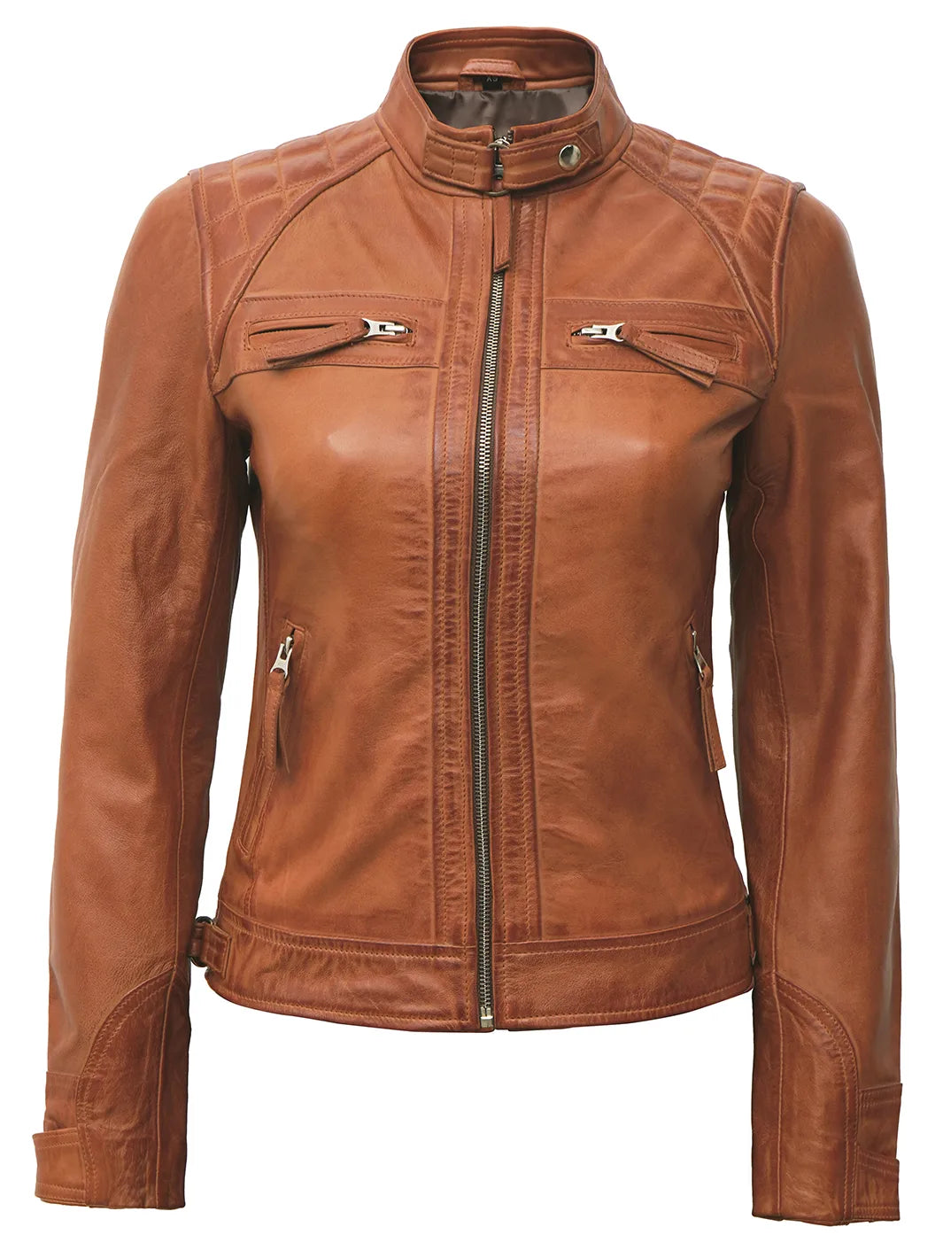 womens tan brown jacket