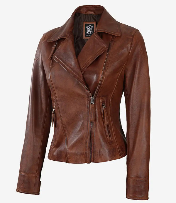 womens biker jacket