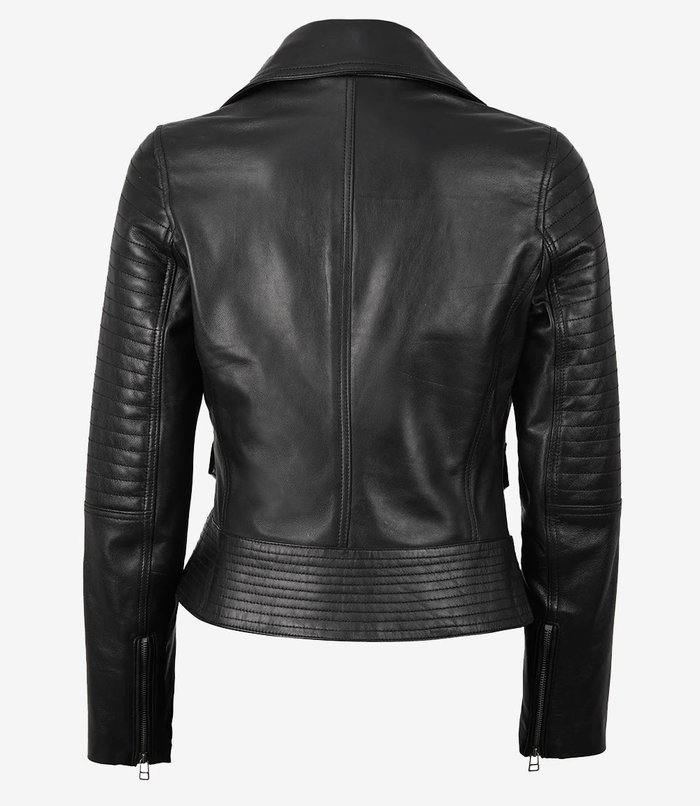 womens biker jacket