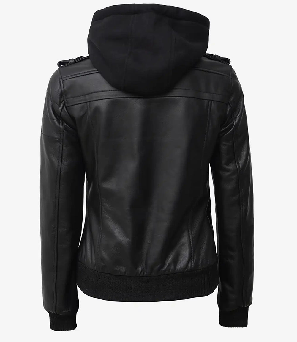 womens-black-leather-jacket-hooded