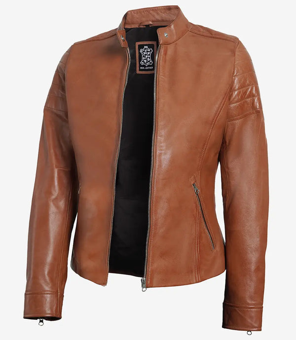 womens brown jacket
