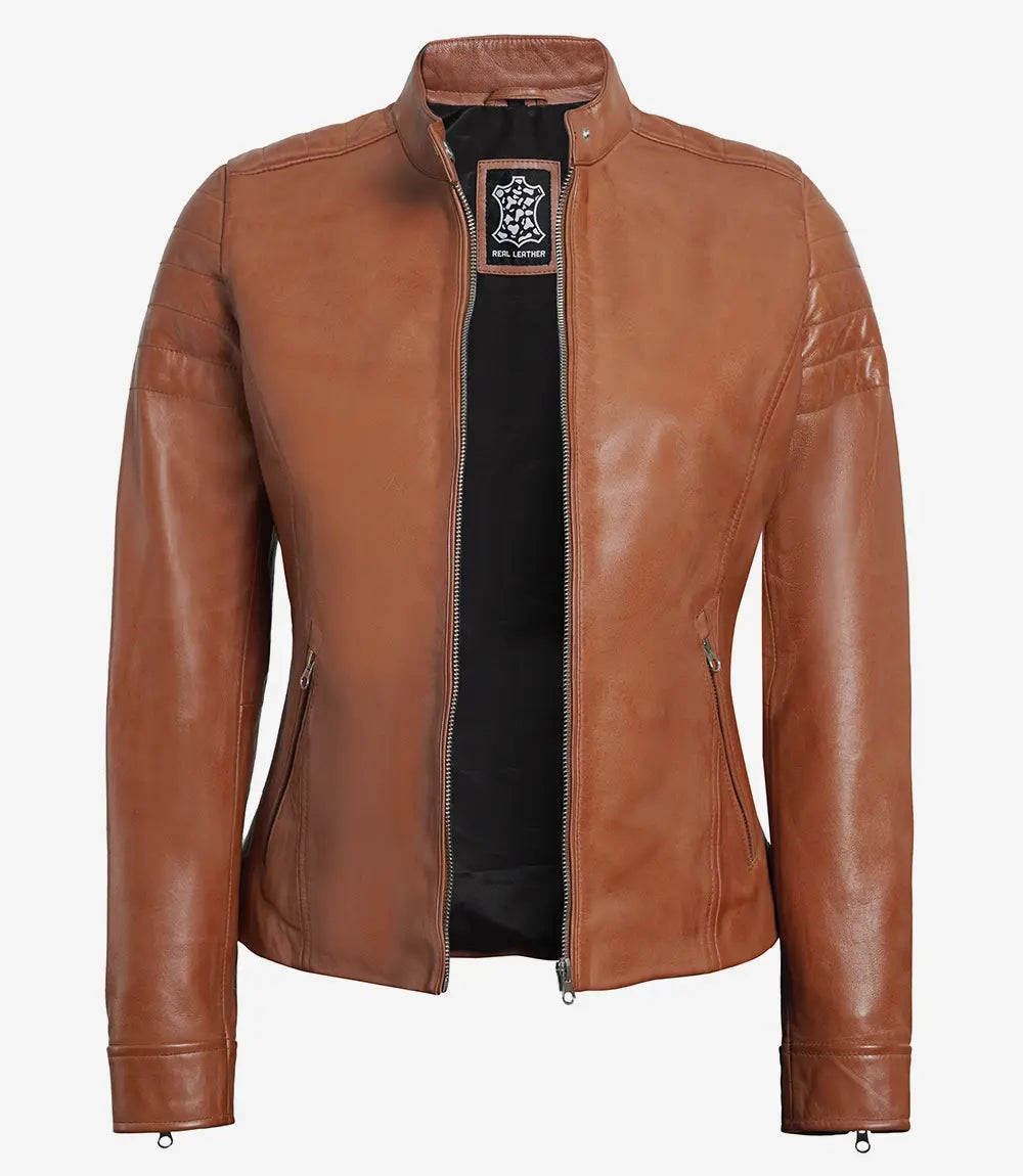 womens brown jacket
