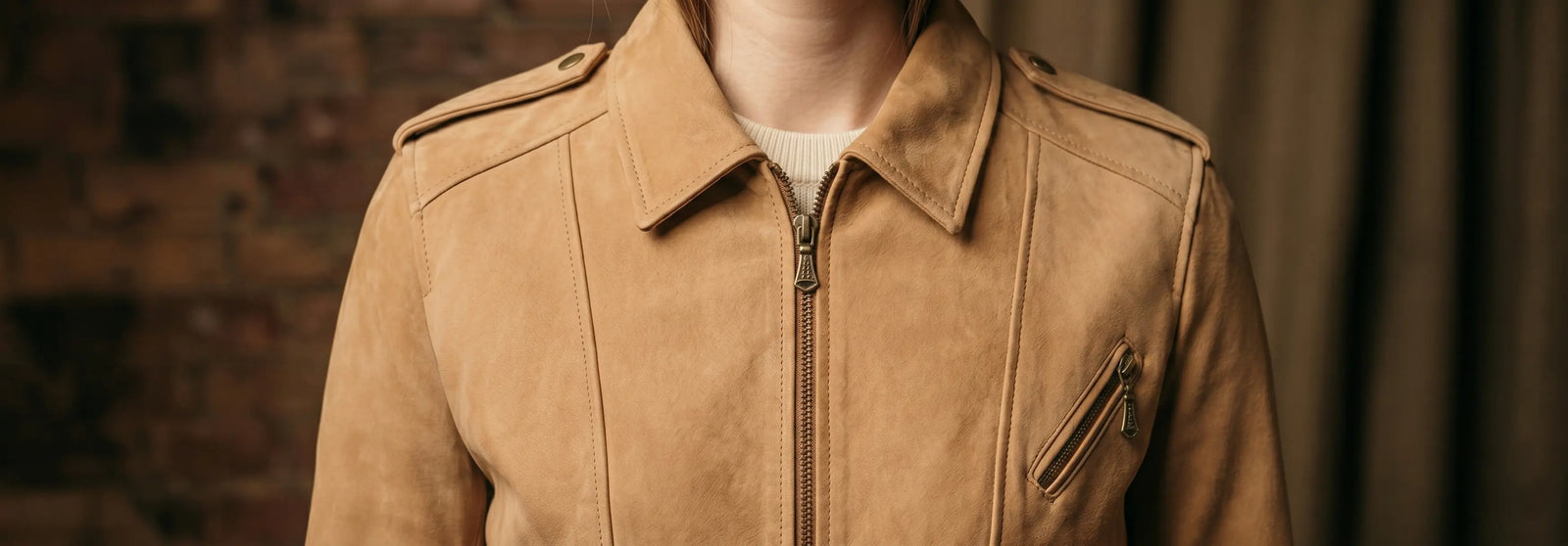 Vestes en daim pour femme – 100 % daim véritable